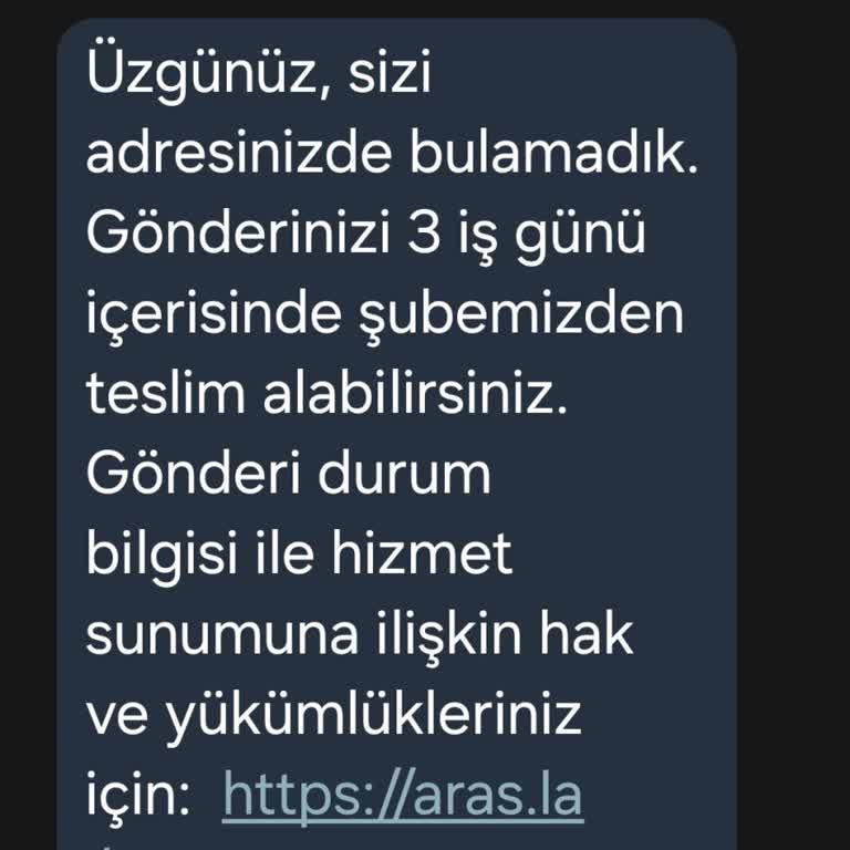 Yanlış Adres Ve Yetersiz İletişim Problemi