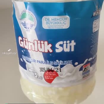 Kayseri Büyükşehir Belediyesinin Çocuk Süt Yardımı Hüsranı