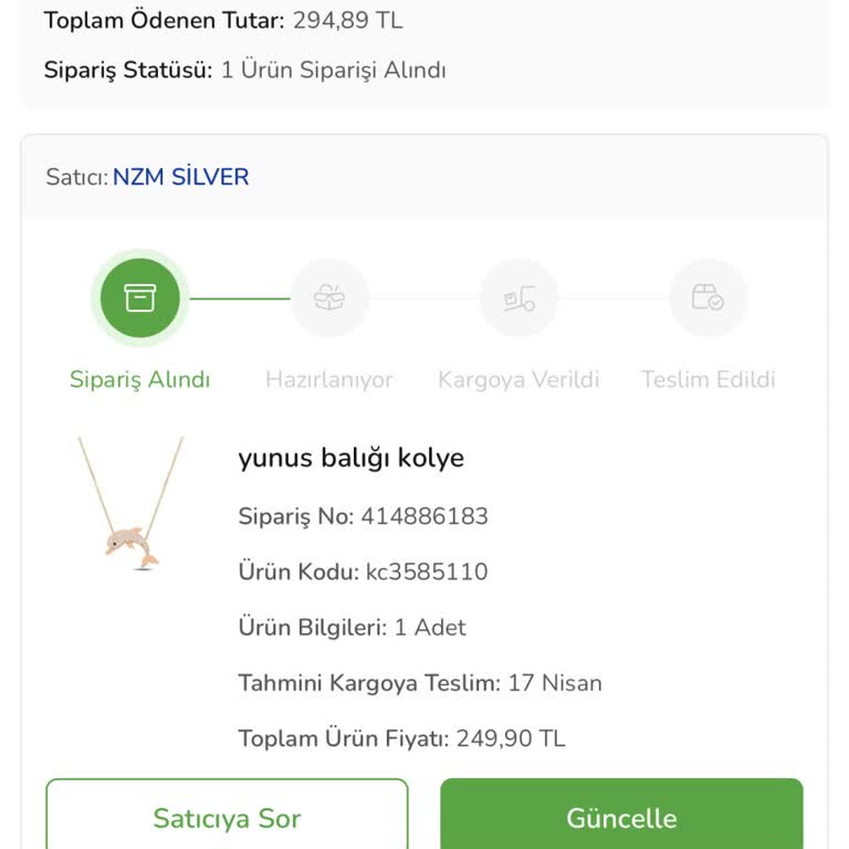 Geciken Sipariş: Doğum Günü Hediyesi Mağduriyeti