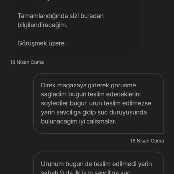 Hepsiburada'dan Alınan Klima Teslim Edilmiyor