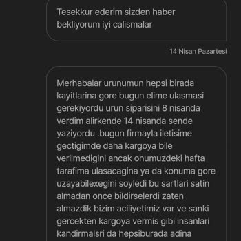 Hepsiburada'dan Alınan Klima Teslim Edilmiyor