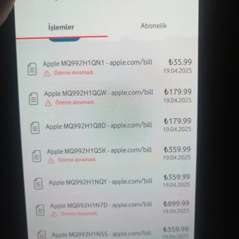 Yetkisiz Mobil Ödeme Şikayeti