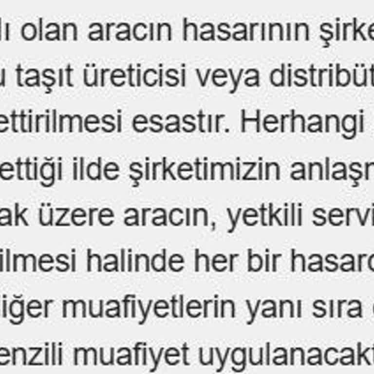 Kasko Onarımında Yanıltıcı Bilgilendirme