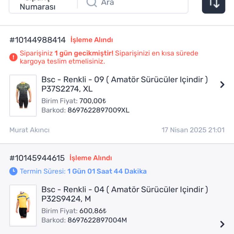 Sürat Kargo'nun İlgisizliği Mağazamızı Zora Soktu!