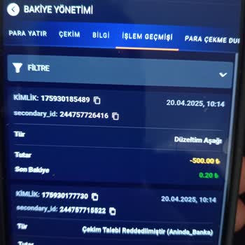 Editörbet Mobil Uygulama Üzerinden Oynama Şartı Ve Çekim Problemi