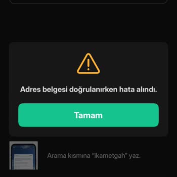 Kimlik Doğrulama Ve İkamet Sorunu
