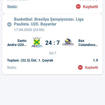 1xBet Kazanan Bahis Kuponum Kaybedildi Gösteriliyor