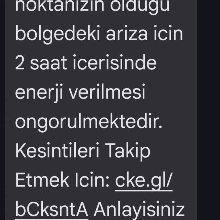 Sürekli Elektrik Kesintisi Ve Müşteri Hizmetlerine Ulaşılamaması