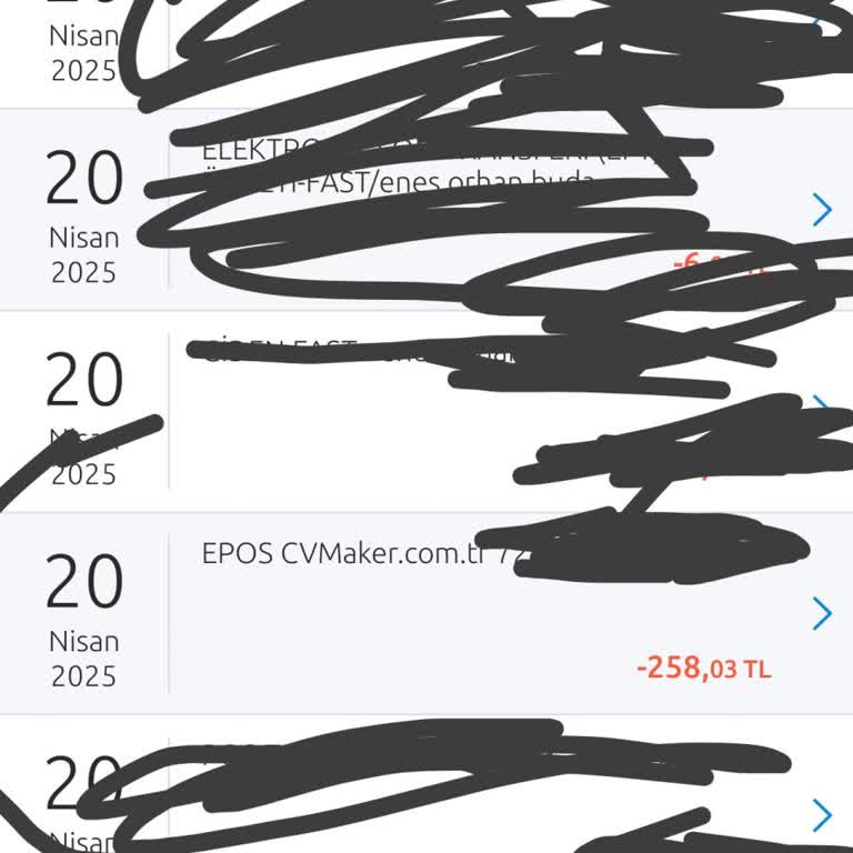 CV Marker'dan İzinsiz Para Çekimi Şikayeti