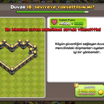 Güncelleme Sonrası Duvar Yükseltme Sorunu