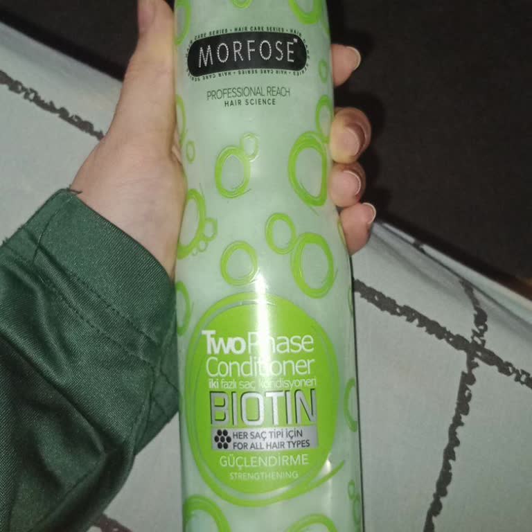 Morfose Biotin Saç Kondisyoneri: Yağlanma Ve Kepek Sorunu
