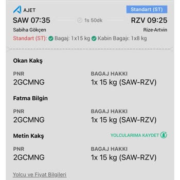 Ajet Firmasıyla Yaşanan Uçuş Mağduriyeti