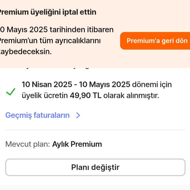 İzinsiz Çekim Ve Premium Üyelik Sorunu