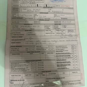 Trendyol'dan Aldığım Kurutma Makinesi Hasarlı Çıktı