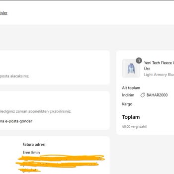 Siparişin Kargolanmaması Ve Gecikme Sorunu