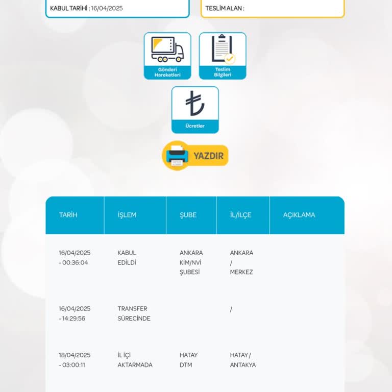 PTT Kargo'nun Adres Bulamama Macerası