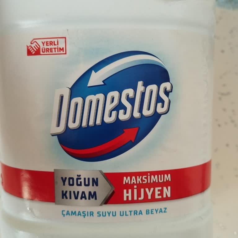 Domestos Çamaşır Suyunun Etkisizliği