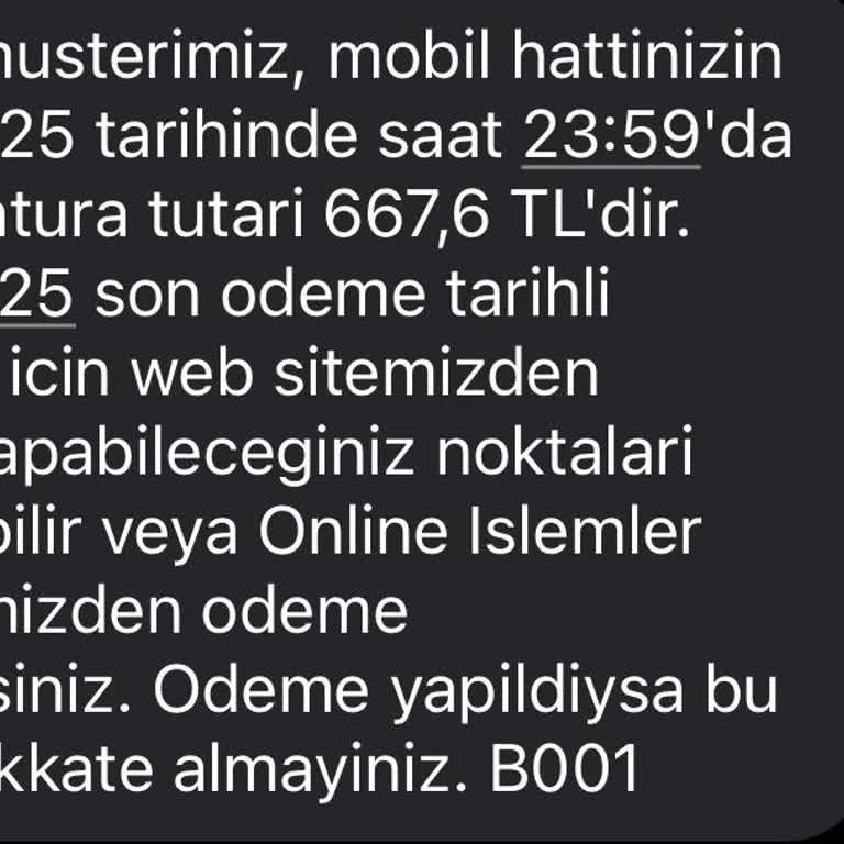 Vodafone Cayma Bedeli Sözü Yerine Getirilmedi