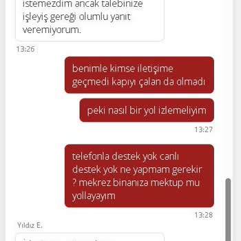 Yemek Siparişi Teslim Edilmedi, Çözüm Yok