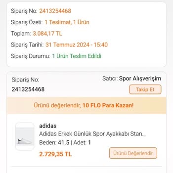 Adidas Ayakkabı Garanti Sorunu