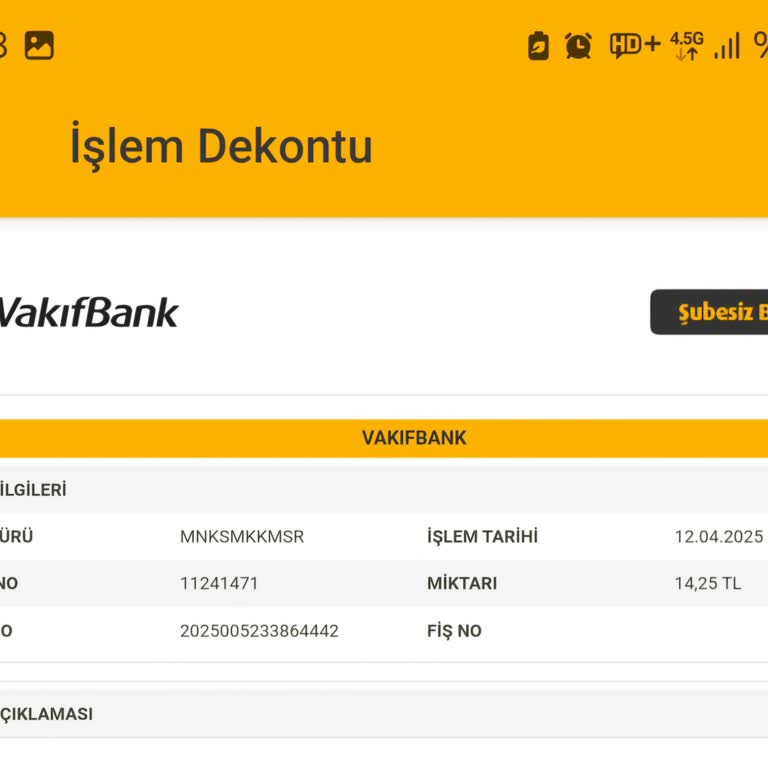 İzinsiz Açılan Hesap Ve Kesilen Ücret