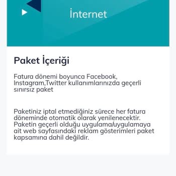 Sınırsız Sosyal Medya Paketinde Yanıltıcı Bilgilendirme Sorunu