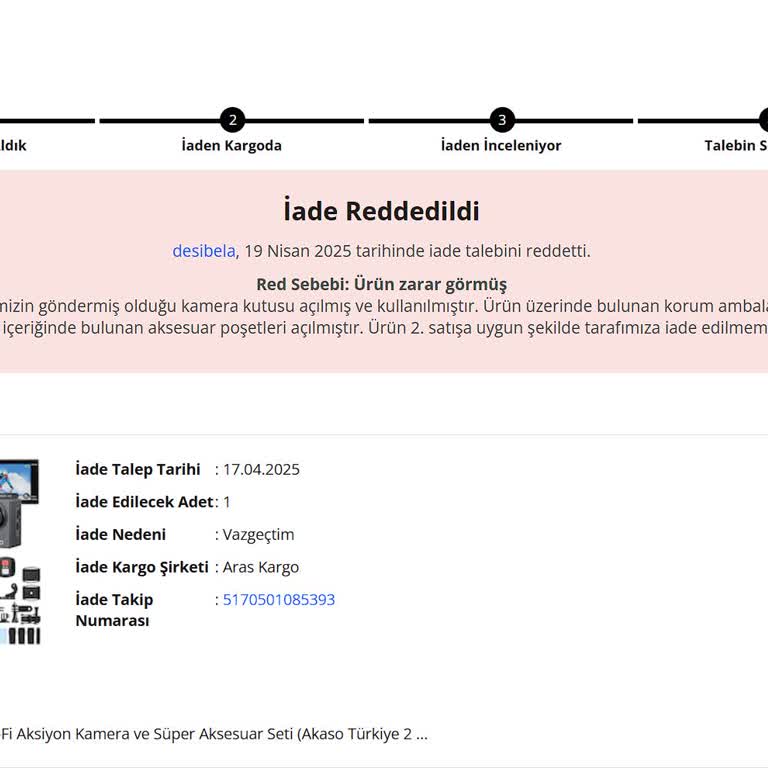 N11 İade Sürecinde Yaşanan Zorluklar Ve Müşteri Memnuniyetsizliği