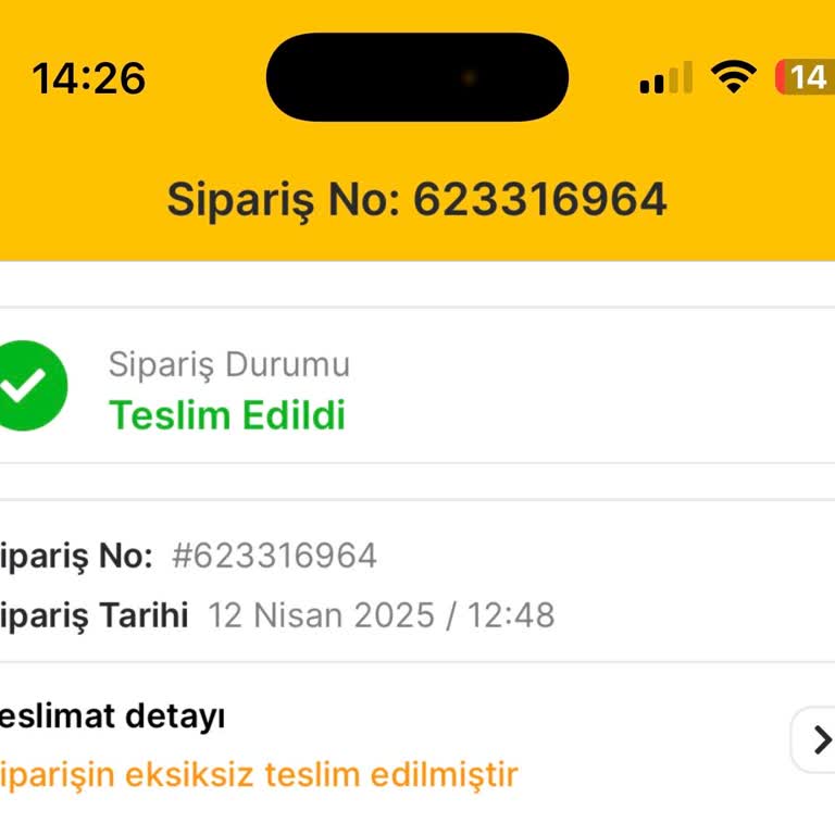 Teslim Edilmeyen Sipariş Ve Geciken Ücret İadesi Sorunu