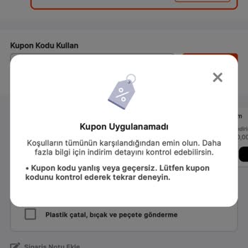 Migros Kupon Hatası: Kullanılamayan İndirim