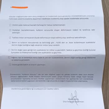 Çanta Kulpunda Çatlama Ve Garanti Sorunu