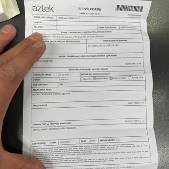 Garanti Kapsamındaki Hoparlör İçin Yüksek Onarım Ücreti Ve Hasarlı İade