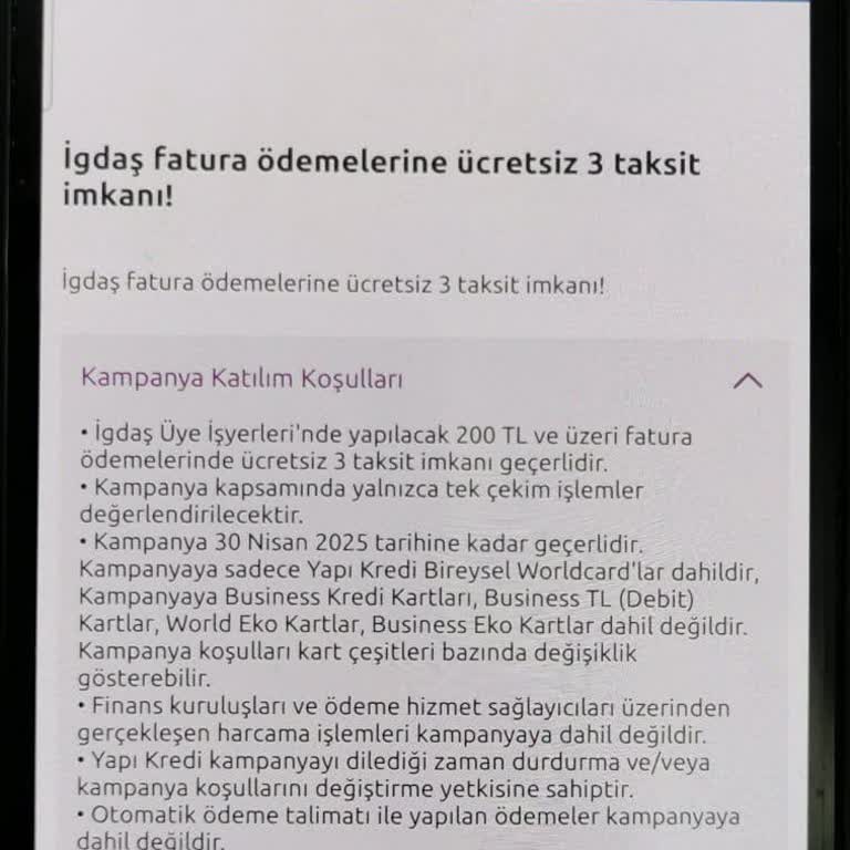 Yapı Kredi Taksit Kampanyası Mağduriyeti