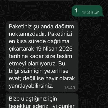 Hepsijet Kargo Teslimatında Yaşanan Gecikme