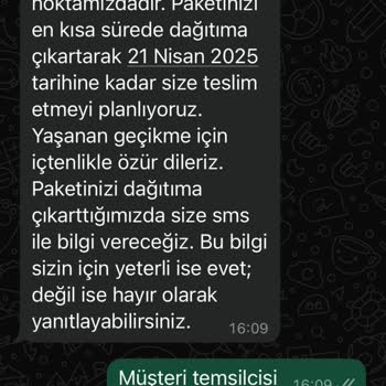 Hepsijet Kargo Teslimatında Yaşanan Gecikme