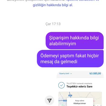 Siparişlerim Gelmedi Ve İletişim Sağlanamıyor