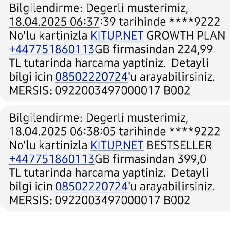 Kitup Haksız Ücretlendirme Ve İletişimsizlik Sorunu