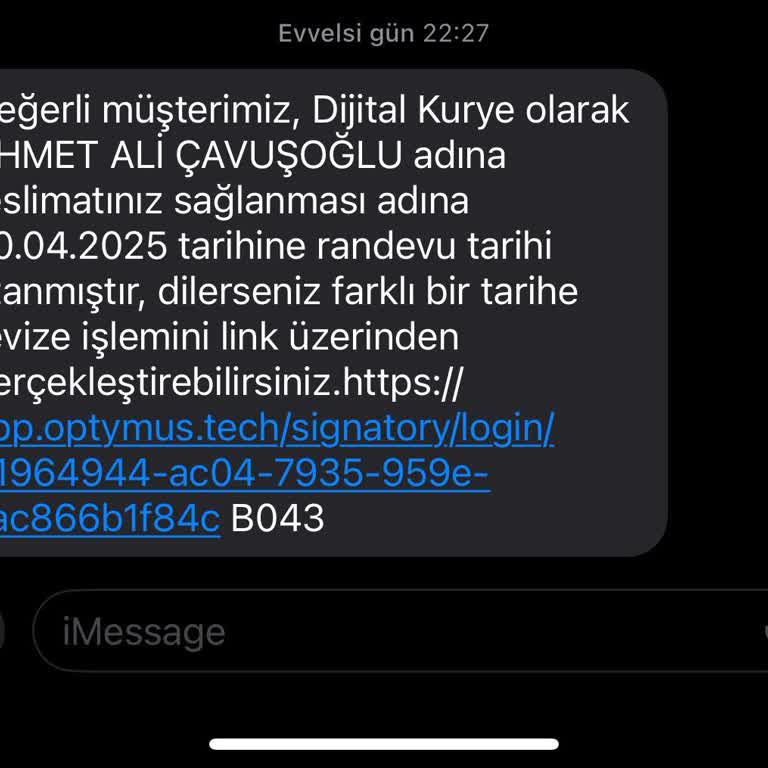 Kurye İletişim Sorunları Ve Yanıltıcı Mesajlar