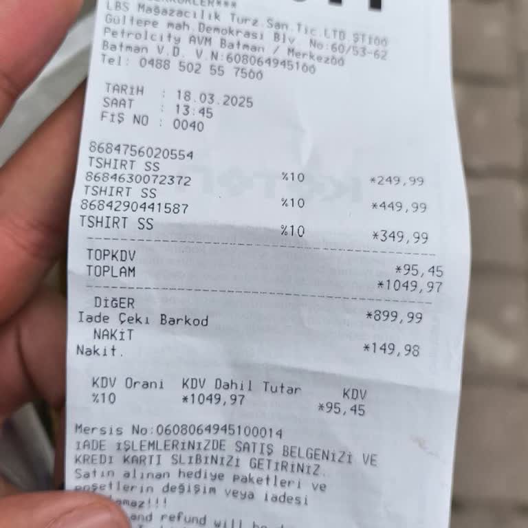 Yanlış Beden Değişiminde 2 Gün Sorunu