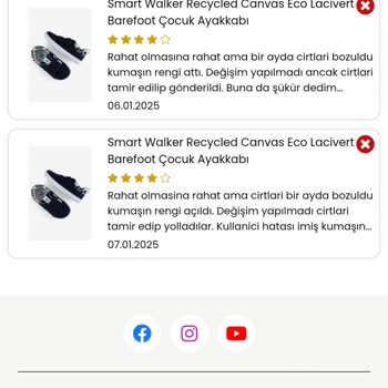 Kalitesiz Ayakkabı Ve Yayınlanmayan Yorumlar