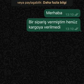 İletişim Sorunu Ve İade Seçeneği Eksikliği