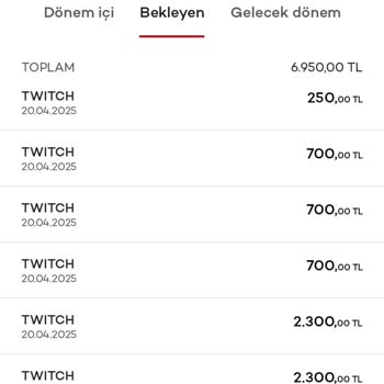 Twitch Hesabımdan İzinsiz 6950 TL Bit Alımı Şoku