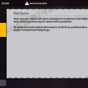 Haksız Ban Ve Adaletsiz Uygulamalar