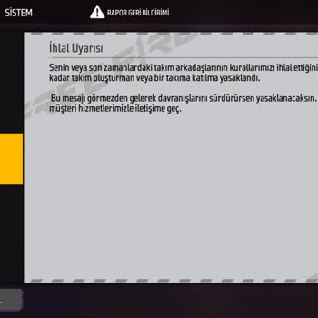 Haksız Ban Ve Adaletsiz Uygulamalar