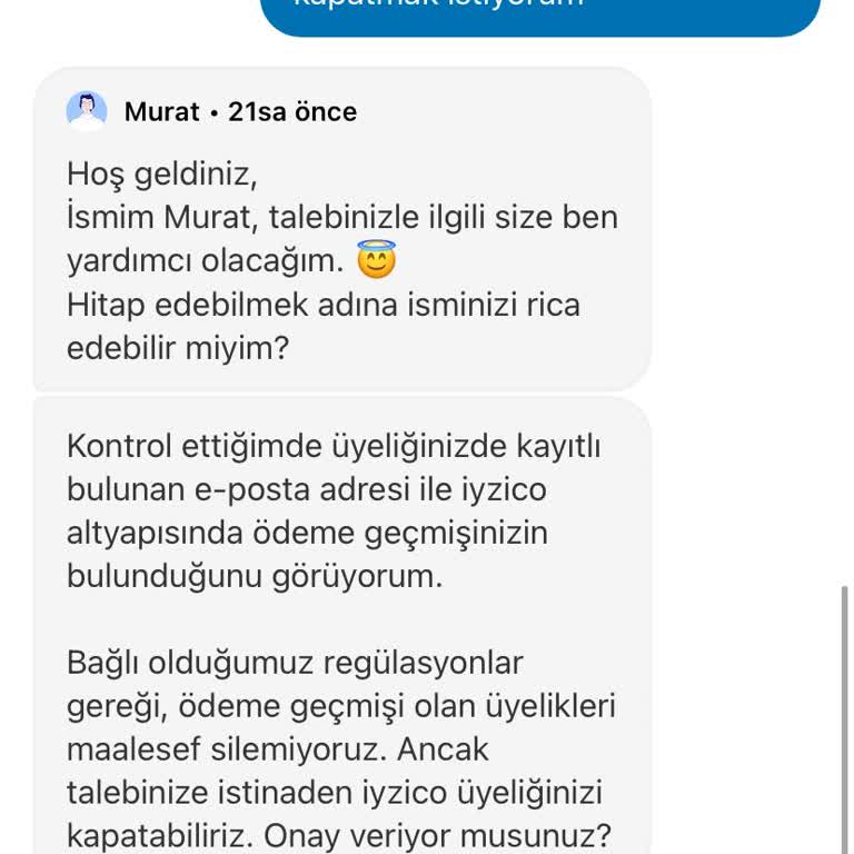 Hesap Silme Talebine Yanıt Alamama Sorunu