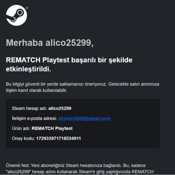 Çalınan Steam Hesabına Erişim Sorunu