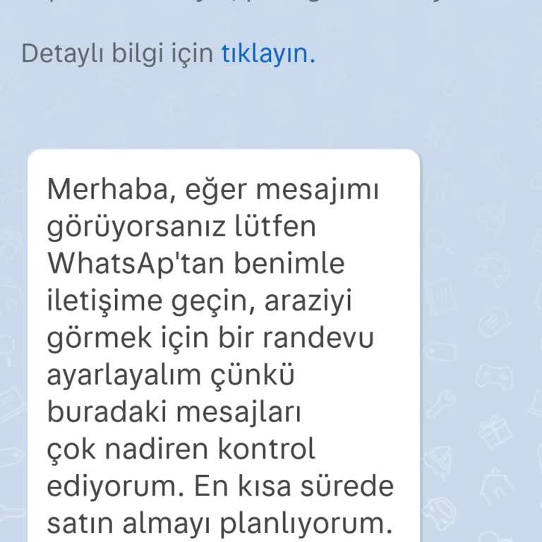 Sahibinden Şüpheli Mesajlarla Gelen Yanıltıcı Yatırım Teklifi