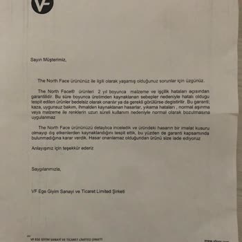 The North Face Ürünü File Atması Ve Müşteri Hatası İddiası