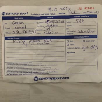 The North Face Ürünü File Atması Ve Müşteri Hatası İddiası