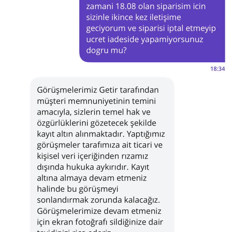 Teslimat Sorunu Ve İletişim Krizi
