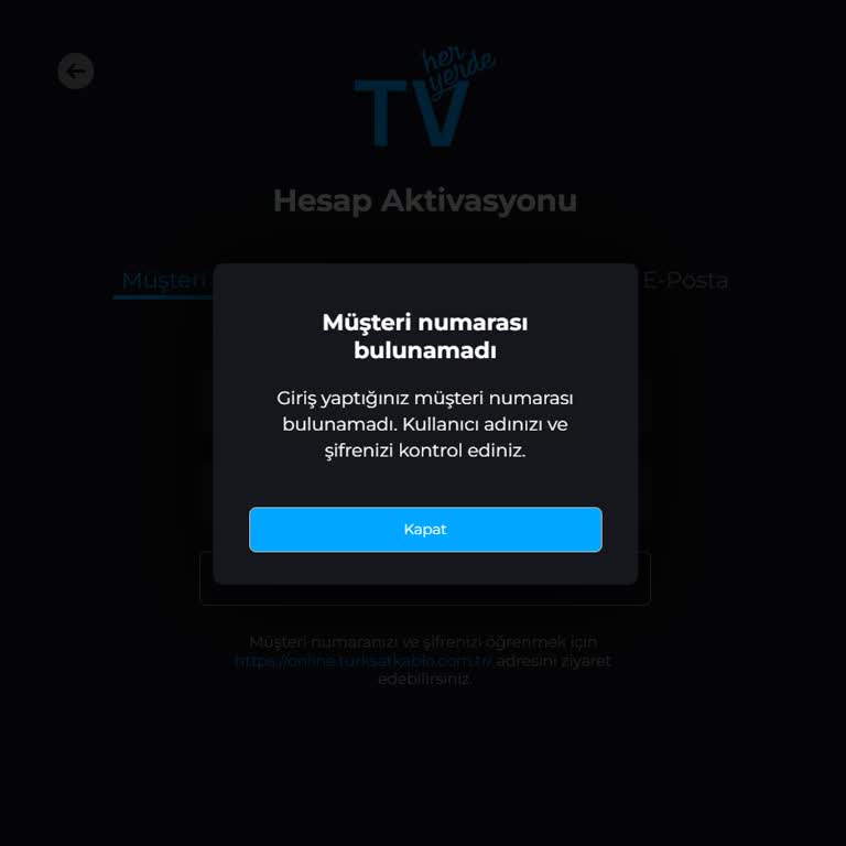 TÜRKSAT TV Box Aktivasyon Sorunu Ve Müşteri Hizmetleri İlgisizliği